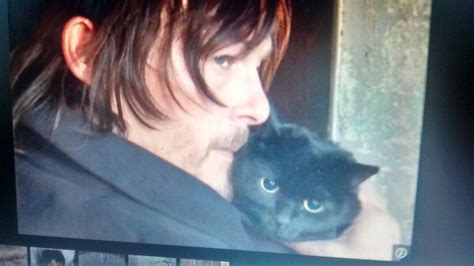 Norman Reedus Animals Cats The Walking Dead