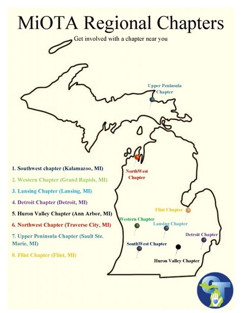 Regional Chapters Michigan Occupational Therapy Association