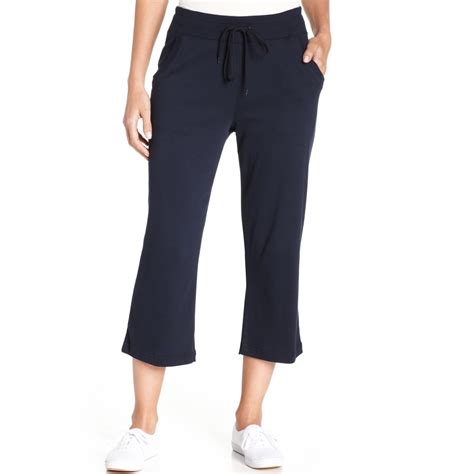 Jones New York Signature Capri Pants In Blue Lyst