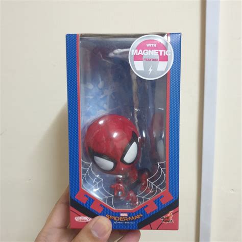 Hot Toys COSB367 Spider Man Homecoming Cosbaby Bobble Head Series Spider Man Web