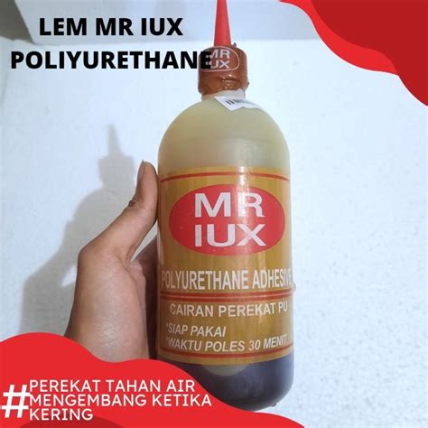 Jual Lem Kayu Epoxy Mr Iux Polyurethane Gram Lem Epoxy Pu Shopee