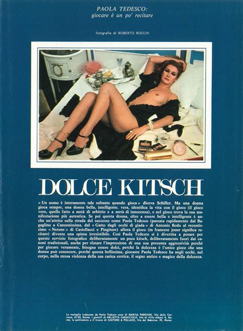 Naked Паола Тедеско Added 07 19 2016 by