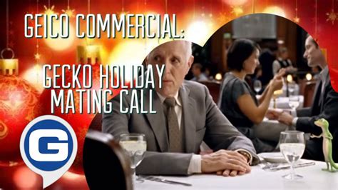 GEICO Gecko Commercial Gecko Holiday Mating Call YouTube