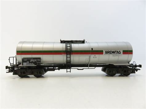 ZK1995 Märklin 4753 H0 AC Chemie Kesselwagen Brenntag DB 4 achsig