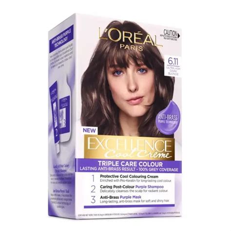 L Oreal Paris Excellence Cool Creme Ultra Ash Dark Blonde Eur