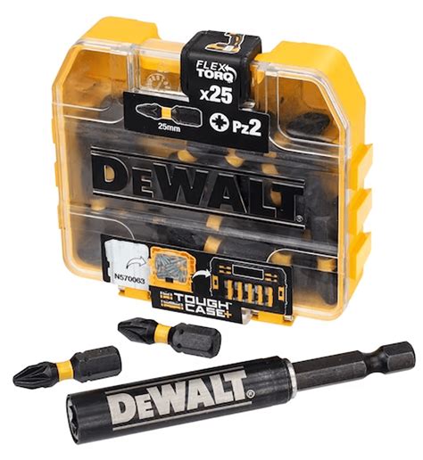 DeWalt DT70564T Extreme Flextorq Set PZ2 With Drive Guide In Small Bulk