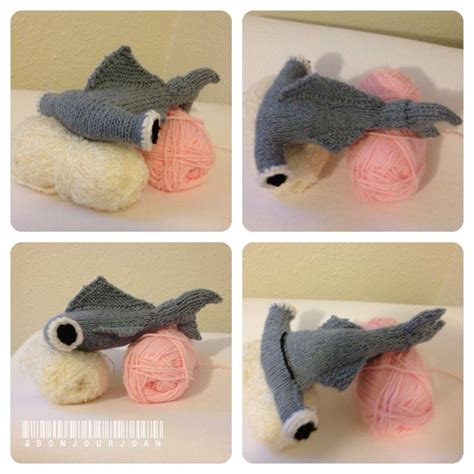 Hammerhead Shark Knitting pattern from ravelry | Knitting patterns ...