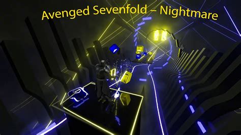 Avenged Sevenfold Nightmare Beat Saber Expert YouTube