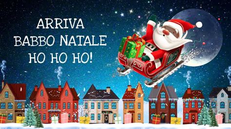 ARRIVA BABBO NATALE HO HO HO Canzone Di Natale Con Testo 25