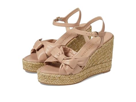 Women S Stuart Weitzman Sofia Espadrille Wedge Zappos