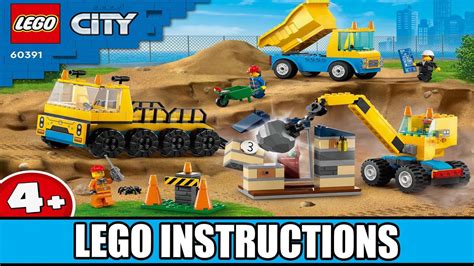 Lego Instructions City Construction Trucks And Wrecking