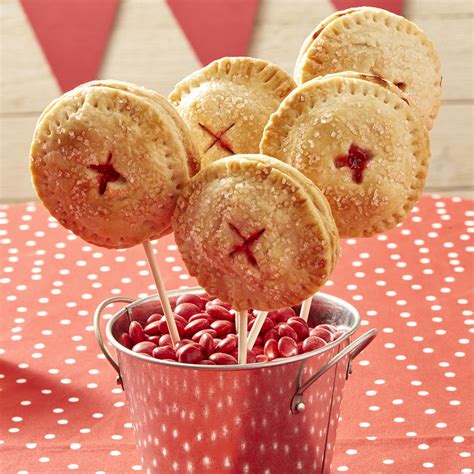 Tart Cherry Mini Pie Pops Wilton