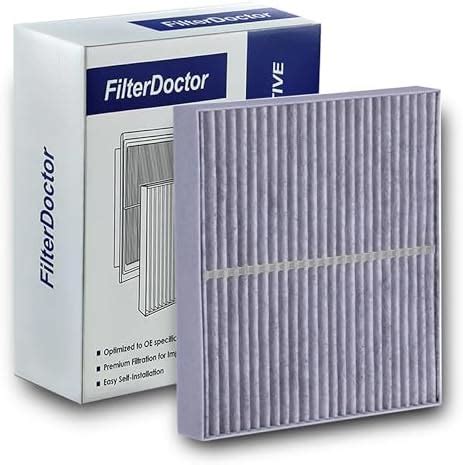 Filterdoctor Cf Cabin Air Filter With Activated Carbon Fits