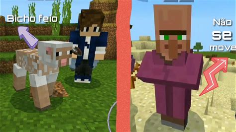 Como Deixar Mobs Parados No Minecraft Pe Como Cortar Lã De Ovelha No