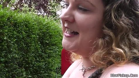 Street Meat Leads To Cock Riding For This BBW BDSM Porn By BBW Pickup