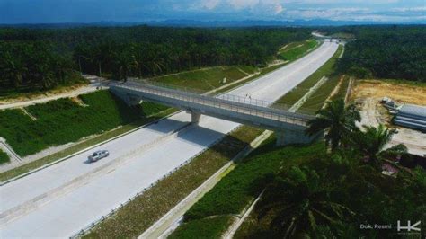 Progres Pembangunan Tol Pekanbaru Bangkinang Sudah 97 99 Persen