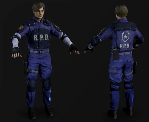 Resident Evil 2: Remake Leon Original Outfit by connorukboy on DeviantArt