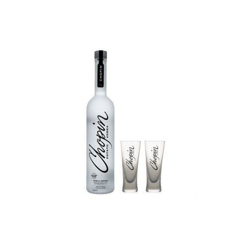 Chopin Potato Vodka Shot Glasses L Vol Chopin Vodka