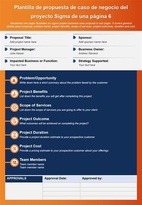 Las 5 Mejores Plantillas De Propuestas Six Sigma Con Ejemplos Y Muestras