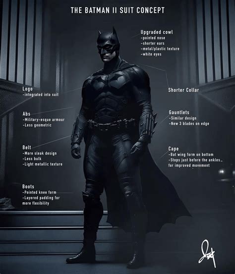 The Batman 2 Concept Suit By Jaxson Derr Rbatman