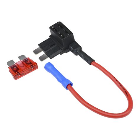 Micro TAP Adapter Blade Fuse Holder 10A 12V ACS Add A Circuit Fuse ATM ...