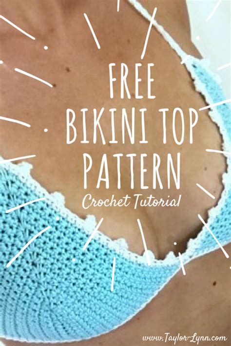 Simply Cute Crochet Bikini Top Pattern Free