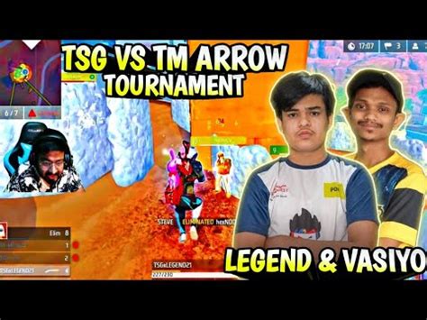 Tsg Vs Tm Arrow In Tournament Tsg Legend Vs Clutch Free Fire