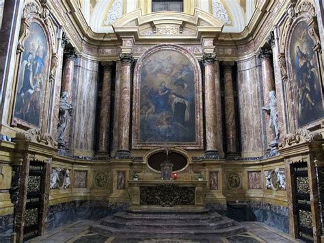 S M Maddalena De Pazzi Int Cappella Maggiore Pala Di Ciro Ferri