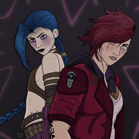 [no spoilers] Jinx and Vi illustration : r/arcane