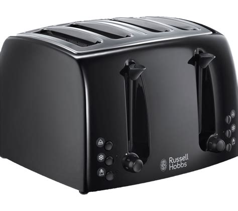 Buy Russell Hobbs Textures 21651 4 Slice Toaster Black Free