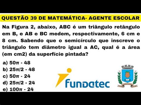 QUESTÃO 39 AGENTE ESCOLAR FUNDATEC VENÂNCIO AIRES Na Figura 2