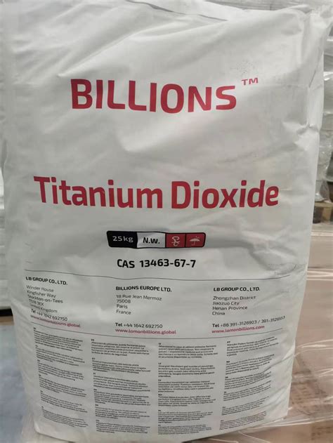 Coating Grade Titanium Dioxide Billions BLR 895 Rutile Titanium Dioxide