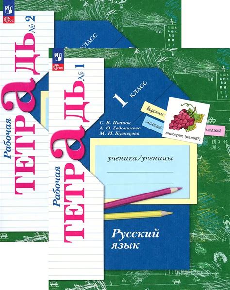 Русский язык. 1 класс. Рабочая тетрадь. В 2 частях комплект из 2 книг ...