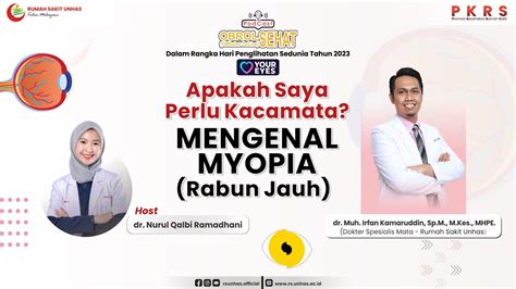 PODCAST OBROL SEHAT EP 35 Apakah Saya Perlu Kacamata MENGENAL