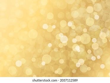 Vector Illustration Glitter Bokeh Golden Background Stock Vector ...