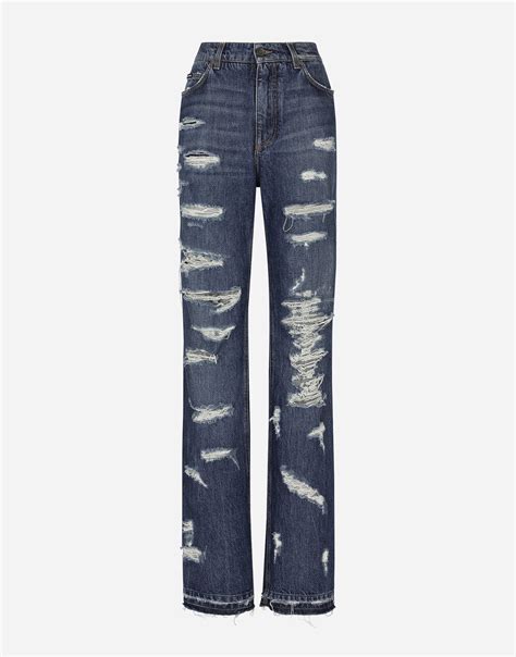 Dolceandgabbana Sex Damaged Denim Pants [tnqjs35361] 9，480円 Gh