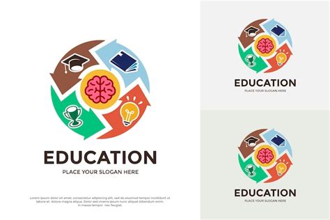 Premium Vector Education Circle Vector Logo Template This Design Use