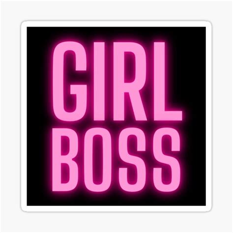 "Girl Boss" Sticker for Sale by m95sim | Redbubble