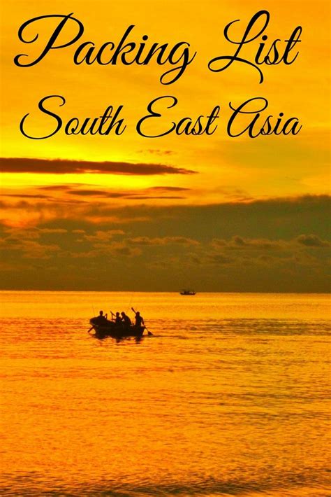 Backpacking Essentials South East Asia What To Pack In Your Backpack