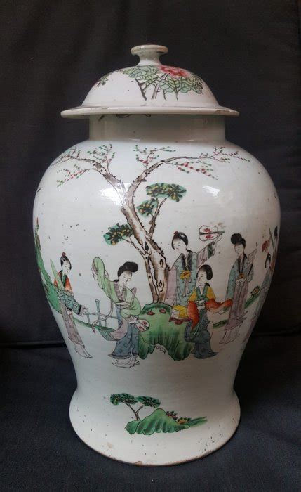 Lidded Vase Porcelain China Catawiki