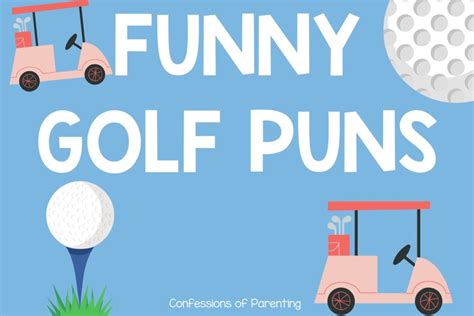 The Best Golf Puns and One Liners That are On Par For Laughter