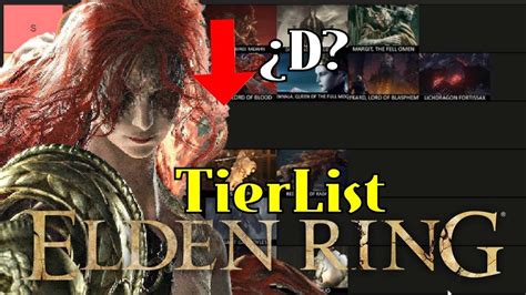 Tierlist Definitiva De Jefes De Elden Ring Al Detalle Youtube