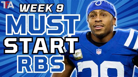 Fantasy Football Week 9 Start Em Sit Em Running Backs Fantasy