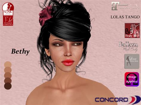 Second Life Marketplace Concord Bethy Skins And Mod Shape 5