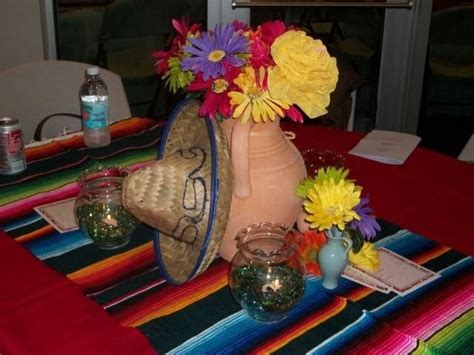 The Posh Pixie Mexican Party Table Decorations Mexican Party Theme