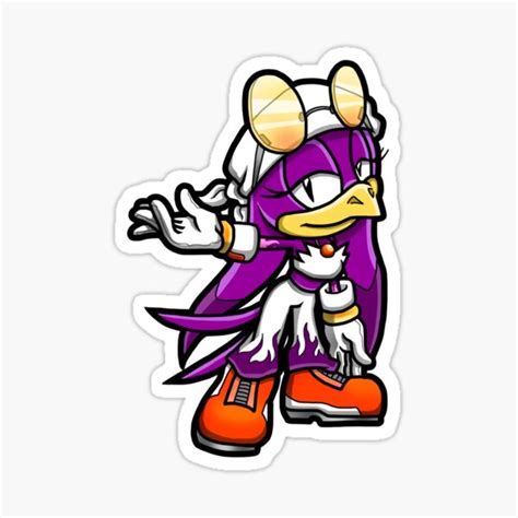 Wave The Swallow From Sonic Riders Babylon Rogues Sticker For Sale By