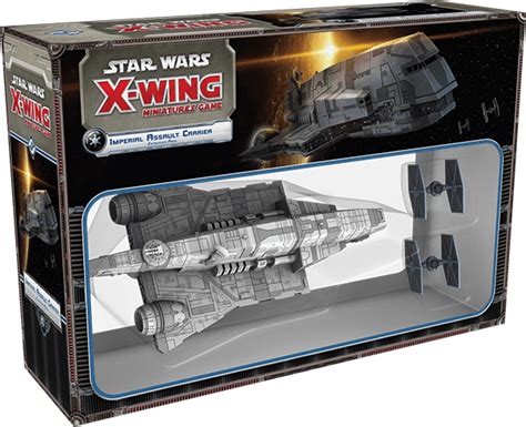 Star Wars X Wing Imperial Assault Carrier Expansion Pack Wandering Dragon Game And Puzzle