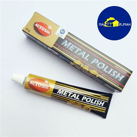 Autosol Gram Kecil Metal Polish Obat Pengkilap Logam Besi Stainless