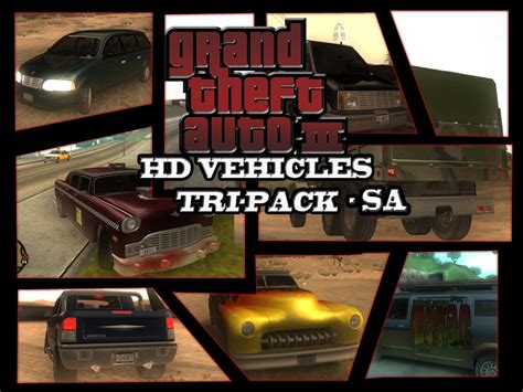 Скачать Gta Sa Hd Vehicle Pack For San Andreas Геймплей