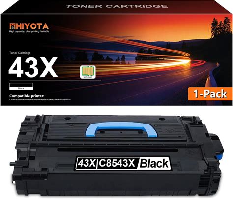 Amazon X Black High Yield Toner Cartridge Pack Compatible